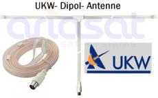 3H-FM-1S UKW Antenne  Empfang vertikal & horizontal - A.S.SAT Antenn