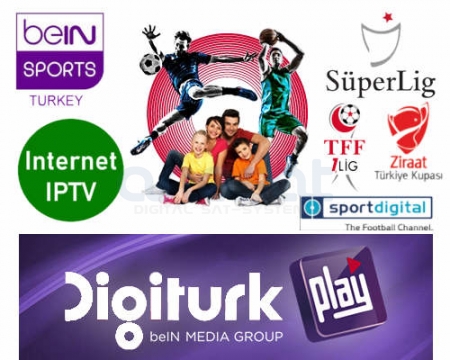 Digitürk Play IPTV Sports Package  Monthly 19,90€ | 12 Months