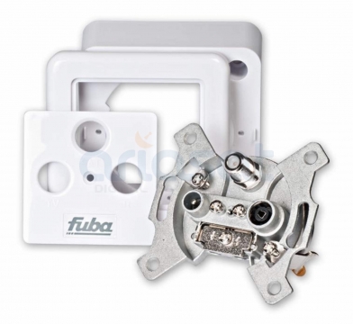 Fuba GAD 310 Antennensteckdose Durchgangsdose ohne DC-Durchgang