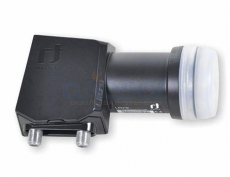 Inverto Twin Black Ultra 40mm, Rauschmaß 0,2 dB, High Gain, IDLT-TWL412-ULTRA-OPN